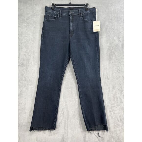 Mother The Insider Crol Step Fray Size 32 Night In Venice - Picture 1 of 10